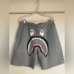 BAPE~A Bathing Ape Shark Sweat Shorts